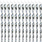 12 Pieces Reflective Wind Spiral Bird Scare Reflective Bird Repellent Garden Decoration For Balcony And Garden-ykc-