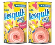 2 x Nestlé Nesquik Strawberry Powder 250g