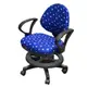 [特價]【A1】點點繽紛活動式D扶手兒童成長電腦椅-1入(箱裝出貨)藍色