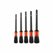 Ozoffer 5Pcs Dashboard Car Hair Detail Brush Crevice Dust Cleaning Automotive Detailing