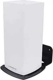 VOMENC Linksys Velop WiFi 6 Mesh Router Wall Mount Bracket Wall Mount Stand Holder,WiFi Accessories for Linksys Velop WiFi 6 MX5 with Easy Installation and Space Saving (1-Pack)
