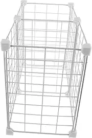 Ciieeo 2pcs Freezer Divider Bins Wire Storage Baskets for Refrigerator Organization