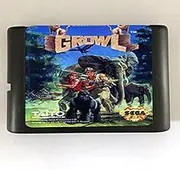Royal Retro Growl Game Cartridge Newest 16 bit Game Card For Sega Mega Drive / Genesis System
