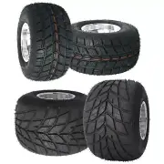 4pc 5" Front Wheels Rim & Tyre 10x4.50-5 Drift Trike Bike Kart Racing Go Cart