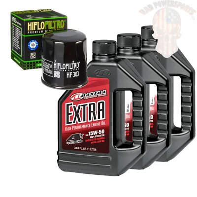 Oil Change Kit For 2008 Polaris Sportsman Touring 500 Maxima Synthetic 15W-50