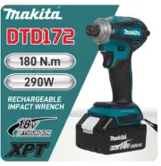 Makita DTD172 18V Brushless Impact Driver - 180Nm Cordless Electric Screwdriver