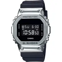在飛比找ETMall東森購物網優惠-CASIO 卡西歐 G-SHOCK 超人氣軍事風格手錶-銀x