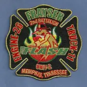 MEMPHIS TENNESSEE ENGINE 26 TRUCK 11 COMPANY FIRE PATCH