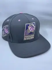 Mitchell & Ness Phoenix Suns "Lavender Dreams" NBA HWC Pink Fitted Hat Cap 7 1/4