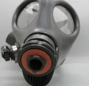 NATO mask to 3M Filter Adapter with sealed core and authentic 3M port gasket