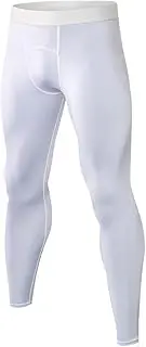 [CARGFM] Compression Pants Men Tights Yoga Running Sports Workout Leggings Baselayer Cool Dry