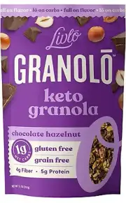Granolo Keto Granola - Chocolate Hazelnut, Chocolate Hazelnut, 11.00 oz, box