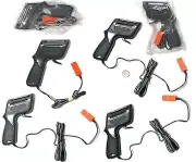 6pc TOMY Aurora AFX HO Slot Car LONG +Short LEAD PLUG IN CONTROLLER Unused AWtoo