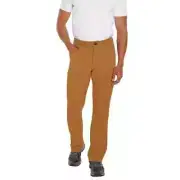 Orvis Men's Fleece Lined Stretch Fabric Pant, Tan, 34x34 (319)