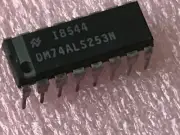 30 pcs DM74ALS253N 3-STATE Dual 1 of 4 Line Data Selector/multiplexer