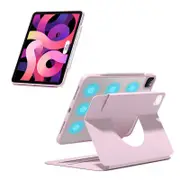 Catzon iPad Case 360 Rotating Stand Flip Tablet Smart Cover for iPad Mini6/10.2/Air4/Pro11-Pink