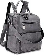 Backpack Purse for Women, RAVUO Fashion Leather Handbags Designer Convertible Satchel Ladies Shoulder Bag 3 Ways to Carry