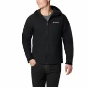 *Men's Columbia Ascender Hooded Soft Shell Jacket NWT MEDIUM $125 Black
