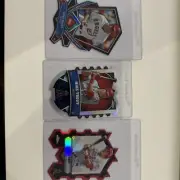 3x Mike Trout Die cut!! 2013 topps + 2013 topps chrome + 2014 topps chrome