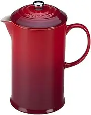 [Le Creuset] Stoneware Coffee Press, 750 ml, Cerise