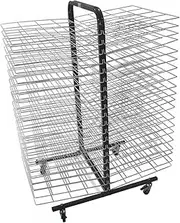 Art Drying Rack,40 Removable Shelves,Studio Art Training Rack,Studios and Home Use Canvas Rack Art Storage(19.68 * 31.49 * 42.5in)