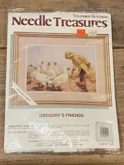 GREGORY’S FRIENDS Needle Treasures Color Art 14x10” STITCHERY KIT 00661