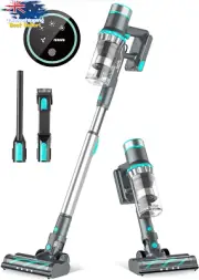 Cordless Vacuum, 38KPa, 450W, 45min Runtime, LED, Hardfloor/Carpet/Pet Hair