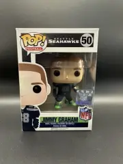 Funko Pop! Football #50: Seattle Seahawks ~ Jimmy Graham ~ NFL 2016 ~ Vaulted