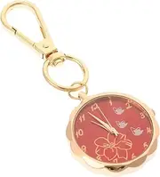 [OATIPHO] Nurse Table Bag Charm Watches Pocket Watch Chain Nurses Clip on Watch Lapel Watch Second Keychains Women Keychain for Backpacks Backpack Key Chain Watch Holder Fob Watch Glass Red