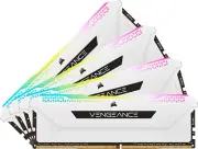 Vengeance RGB PRO SL 32GB (4X8Gb) DDR4 3200Mhz C16 White Heatspreader Desktop Ga