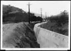 Concrete Retaining Wall On Sepulveda Boulevard North Of Beverly Bo - Old Photo