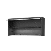 SP Tools 73" USA Sumo Series Wide Power Top Hutch 21 Drawer Cabinet Black/Chrome