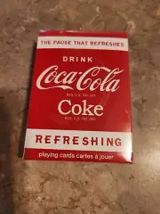 Sealed Drink Coca-Cola Branded Playing Cards Poker Refreshing Coke 2010