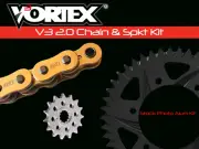 Yamaha YZF-R1 98-03 Vortex 520 Chain and Sprocket Kit 15-43 Tooth CKG6243