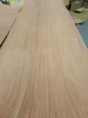 Bubinga Quarter Cut wood veneer 24" x 96" with wood backer 1/25" thickness