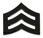 Wholesale Lot of 12 Army Sergeant Silver Motorcycle Hat Cap Lapel Pin PO-337