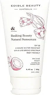 Edible Beauty Basking Beauty Natural SPF 50 Sunscreen 100 g