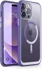 iPhone 14 Pro 6.1", Shockproof Protective Slim Clear Case (Mauve)