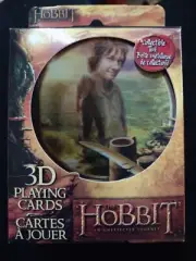 THE HOBBIT Unexpected Jouney Cartamundi 3D Playing Cards Deck & Collectible Tin