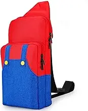 Owngen Cute Travel Bag for Nintendo Switch/ Lite / OLED, Portable Small Sling Crossbody Shoulder Carrying Storage Backpack for NS Consolo, Charging Dock, Joy-Cons, Accessories for Men, Women