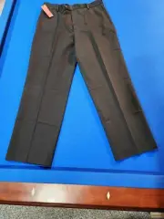 DOCKERS PREMIUM PANTS NEVER IRON RELAX FIT BLACK W33/L30