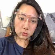 Transparent Full Face Shield Mask Head Protective Cover Eye Safety Glasses Kitch