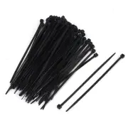100Pcs Self-Locking Electric Wire Cable Wrap Zip Ties 150mm 6"