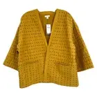 Pure Jill Yellow Blue Quilted Jacket | New With Tags