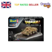 -"Revell First Diorama Set Sd.Kfz. 234/2 Puma Model Kit – Starter Military Set"-