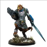[Corvus Belli] Infinity McMurrough Mercenary Dog-Warrior NA2 Miniature