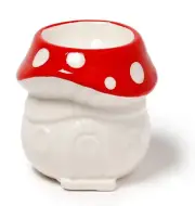 Fairy Toadstool House Ceramic Egg Cup - Brand New & Boxed