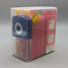 New Faber Castell Sharpening Machine 1828 Hand Crank Pencil Sharpener Blue/Red