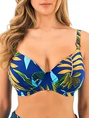[FANTASIE] Women's Pichola Underwire Gathered Full Cup Bikini Top