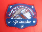 PATCH HANDYMAN CLUB Of America Life Member NEW Iron On
